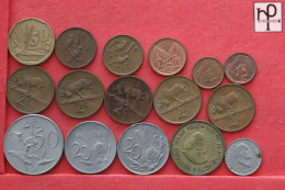 SOUTH AFRICA  - LOT - 16 COINS - 2 SCANS  - (Nº58275) - Vrac - Monnaies