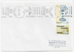 3849   Carta  Pontevedra 1988,Arte, - Briefe U. Dokumente