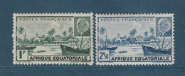 AEF - YT N° 90 Et 91 ** - Neuf Sans Charnière - 1941 - Unused Stamps