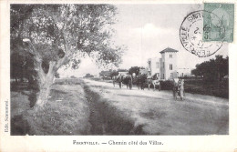 TUNISIE - Ferryville - Chemin Coté Des Villas - Carte Postale Ancienne - Tunisie