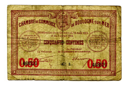 50 Centimes Chambre De Commerce Boulogne-sur-Mer - Handelskammer
