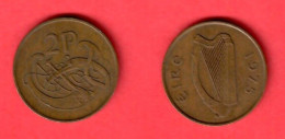 IRELAND   2 PENCE 1975 (KM # 21) #7641 - Ierland