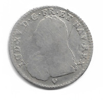 Louis Xv 1/10 Ecu Aux Lauriers 1727 BB Argent  Plat 5 N0167 - 1715-1774 Louis  XV The Well-Beloved