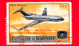 BURUNDI - Usato - 1967 - Apertura Dell'aeroporto Di Bujumbura - Compagnie Aeree - Boeing 727 'Sabena' - 14 - Usati