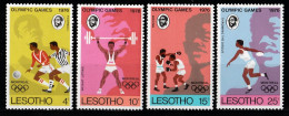 1976 Lesotho "Montreal 76" Olimpiadi Olympics Games Set MNH** B415 - Summer 1976: Montreal