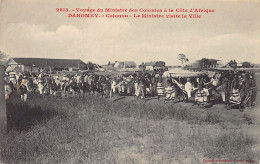 Bénin - Voyage Du Ministre Des Colonies - COTONOU - Le Ministre Visite La Ville - Ed. Fortier 2613 - Benin
