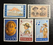 GREECE, 1963, 11th World Boyscouts Jamboree Marathon,  Scouts, MNH - Unused Stamps