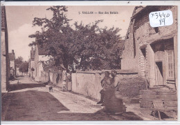 VALLAN- RUE DES BALAIS - Autres & Non Classés