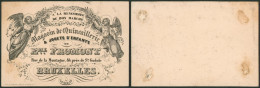 Type "Carte En Porcelaine" : Magasin De Quincaillerie & Jouets D'enfants (Bruxelles, Héliogravure) - Cartes Porcelaine