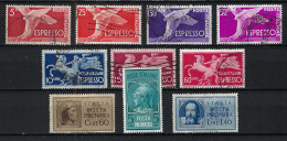 ITALIE Ca. 1945-50: Lot D' Obl. Et Neufs* "Exprès Et Pneumatiques" - Poste Exprèsse/pneumatique