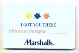Marshalls, U.S.A., Carte Cadeau Pour Collection, Sans Valeur, # Marshalls-50 - Cartes De Fidélité Et Cadeau