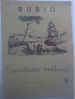 Ecole - Scolaire - Rubio - Escritura Vertical N°8  - édit. Técnicas Rubio Valencia - Kinder- Und Jugendbücher