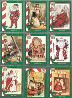 BF67 - SERIE COMPLETE 72 CARTES SANTA AROUND THE WORLD - NOEL - Altri & Non Classificati