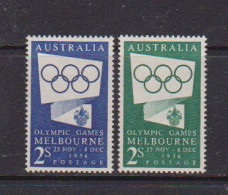 AUSTRALIA    1954   Olympic  Games    Set  Of  2   MH - Ongebruikt