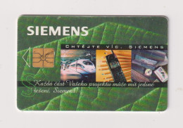 CZECH REPUBLIC - Siemens Chip Phonecard - Tsjechië