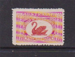 AUSTRALIA    1929   Centenary  Of  Western  Australia    1 1/2d  Red   MH - Nuovi