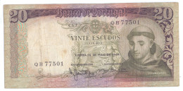 Portugal 20 Escudos 1964 - Portugal