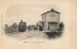 89 - YONNE - CHEROY - La Gare - Arrivée D'un Train - 11164 - Cheroy