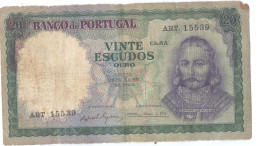 Portugal 20 Escudos 1960 - Portogallo