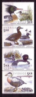SCHWEDEN MI-NR. 1789-1792 POSTFRISCH(MINT) SEEVÖGEL ENTEN - Entenvögel