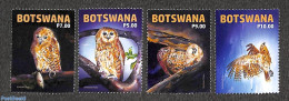 Botswana 2022 Owls 4v, Mint NH, Nature - Birds - Owls - Botswana (1966-...)