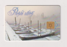 CZECH REPUBLIC - Boats Chip Phonecard - Tchéquie