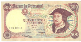 Portugal 500 Escudos 1966 - Portogallo