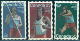 1975 Montreal Olympics, Pole Vault, Marathon Running,Hurdling,Canada,Mi.597,MNH - Summer 1976: Montreal