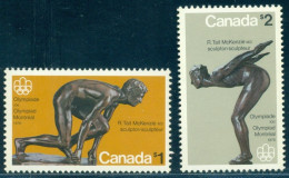 1975 Montreal Olympics,Running,Swimming,Sculpture,Tait McKenzie,Canada,M.585,MNH - Ete 1976: Montréal
