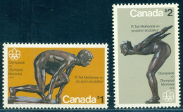 1975 Montreal Olympics,Running,Swimming,Sculpture,Tait McKenzie,Canada,M.585,MNH - Summer 1976: Montreal