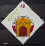 Qatar 2009, 10 Years Since The First Democratic, MNH Unusual Single Stamp - Qatar