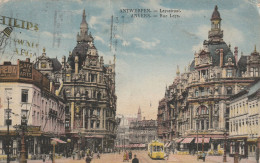 BELG383  --  ANTWERPEN  --  LEYSSTRAAT  --  TRAMWAY  --  1926 - Visé