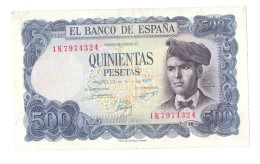 Spain 500 Pesetas 1971 - [ 4] 1975-…: Juan Carlos I.