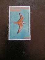 Greenland 2023 Groenland World Migratory Bird Day Pluvialis Apricaria Vogel Oiseaux Aves 1v Mnh - Unused Stamps