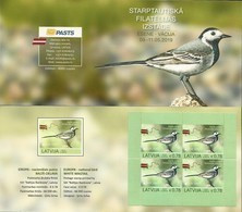 LETONIA /LATVIA /LETTLAND /LETTONIE -EUROPA 2019 -NATIONAL BIRDS.-"AVES - BIRDS -VÖGEL -OISEAUX"- CARNET FERIA ESSEN - 2019