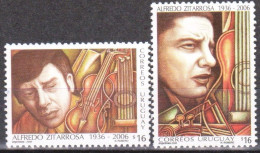 2006 URUGUAY MNH Yv 2265/6 Music Musique Musik Folclore Folc Zitarrosa Violin Violon - Uruguay
