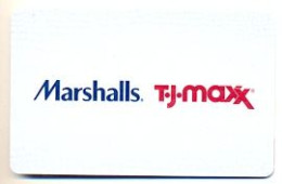 Marshalls / T-J-Maxx, U.S.A., Carte Cadeau Pour Collection, Sans Valeur, # Marshalls-79 - Cartes De Fidélité Et Cadeau