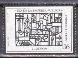 2006 URUGUAY MNH Yv 2268A Dia De La Empresa Publica Enterprise Ship Train Phone - Uruguay