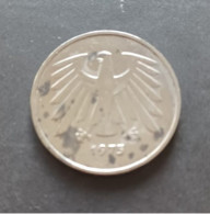 COIN GERMANIA 5 MARCHI ZECCA A 1975 - 5 Marchi