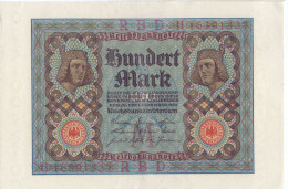 Germany 100 Mark 1920 (8 Digits) - 100 Mark