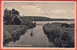 Postkarte Güstrow -Kanal Am Inselsee Mit Ruderboot, S/w, 1946, Orig. Gelaufen Nach Westmark, II - Guestrow