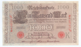 Germany 1.000 Mark 1910 (red Seal-7 Digits) - 1.000 Mark