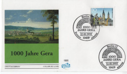 Germany Deutschland 1995 FDC 1000 Jahre Gera, Canceled In Berlin - 1991-2000