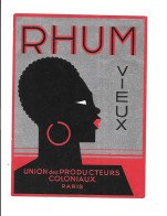 KB915 - ETIQUETTE RHUM VIEUX UNION DES PRODUCTEURS COLONIAUX - Rhum