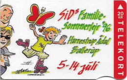 Denmark - Jydsk - Family Summer Fair - TDJR006 - 05.1995, (Serial 2055) 20kr, 11.000ex, Used - Denemarken