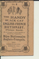 VIEUXPAPIERS    PETIT CALENDRIER /  DICO POUR LES TROUPES ANGLAISES ---GUERRE   14-18. - Petit Format : 1901-20