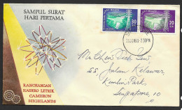 00458/ Persekutuan Tanah Melayu 1963 First Day Cover FDC Sampul Surat - Federated Malay States