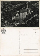 Ansichtskarte Borna Luftbild Burg Gnadstein 1934 - Borna