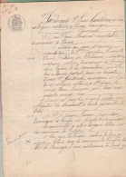 VP 4 FEUILLES - 1886 - MACON - CRECHES - Manuscripts
