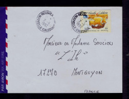 Gc8374 NOUVELLE CALEÉDONIE "LA PINTA" 1492 Discoverie America STAMP EXPO'92 Mailed Montguyon - Schiffahrt